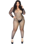 LEG AVENUE - CALZA BODY A RETE CRISTALLIZZATA 1X - 2X - LEG AVENUE BODYSTOCKINGS - Intimo per le occasioni speciali | The Game Lingerie