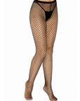 LEG AVENUE - CALZE A RETE SENZA CAVALLO NERE - LEG AVENUE HOSIERY - Intimo per le occasioni speciali | The Game Lingerie