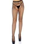 LEG AVENUE - CALZE A RETE SENZA CAVALLO NERE - LEG AVENUE HOSIERY - Intimo per le occasioni speciali | The Game Lingerie