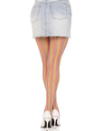 LEG AVENUE - CALZE ALL'UNCINETTO MULTICOLORE - LEG AVENUE HOSIERY - Intimo per le occasioni speciali | The Game Lingerie