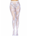 LEG AVENUE - COLLANT A RETE FIOCCO DI NEVE TAGLIA UNICA - LEG AVENUE HOSIERY - Intimo per le occasioni speciali | The Game Lingerie