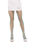 LEG AVENUE - COLLANT A RETE IN LYCRA BLU - LEG AVENUE HOSIERY - Intimo per le occasioni speciali | The Game Lingerie