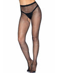 LEG AVENUE - COLLANT CROTHLESS A RETE - LEG AVENUE HOSIERY - Intimo per le occasioni speciali | The Game Lingerie