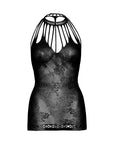 LEG AVENUE - MINI ABITO IN PIZZO CON CUT - OUT TAGLIA UNICA - NERO - LEG AVENUE DRESSES - Intimo per le occasioni speciali | The Game Lingerie