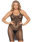 LEG AVENUE - MINIABITOMULTI RETE TAGLIA UNICA - NERO - LEG AVENUE DRESSES - Intimo per le occasioni speciali | The Game Lingerie