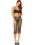 LEG AVENUE - MULTIDRESS A RETE CRISTALLIZZATA NERO OS - LEG AVENUE DRESSES - Intimo per le occasioni speciali | The Game Lingerie