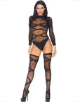 LEG AVENUE - SET 2 PEZZI CORPO E COSCIA - LEG AVENUE SETS - Intimo per le occasioni speciali | The Game Lingerie