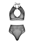 LEG AVENUE - SET DUE PEZZI LEG AVENUE - CROP TOP E PERIZOMA PANTY TAGLIA UNICA - LEG AVENUE SETS - Intimo per le occasioni speciali | The Game Lingerie