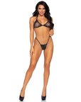 LEG AVENUE - TOP BIKINI A RETE E G - STRING TAGLIA UNICA - LEG AVENUE SETS - Intimo per le occasioni speciali | The Game Lingerie