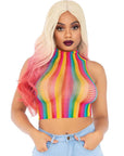 LEG AVENUE - TOP RETE MULTICOLORE - LEG AVENUE CHEMISES - Intimo per le occasioni speciali | The Game Lingerie