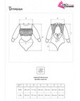 LIVCO CORSETTI FASHION - DRIMINA LC90690 BODY BLU NAVY L/XL - LIVCO CORSETTI BODIES - Intimo per le occasioni speciali | The Game Lingerie