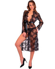 LIVCO CORSETTI FASHION - MOSTINA LC 90641 DRESSING G ABITO NERO L/XL - LIVCO CORSETTI ACCESORIES - Intimo per le occasioni speciali | The Game Lingerie