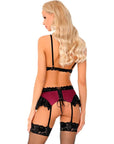 LIVCO CORSETTI FASHION - NAHIR LC 20214 REGGISENO + SLIP + CINTURA S/M - LIVCO CORSETTI SETS - Intimo per le occasioni speciali | The Game Lingerie