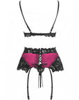 LIVCO CORSETTI FASHION - NAHIR LC 20214 REGGISENO + SLIP + CINTURA S/M - LIVCO CORSETTI SETS - Intimo per le occasioni speciali | The Game Lingerie