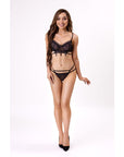 LIVCO CORSETTI FASHION - NERINA 20240 REGGISENO + PERIZOMA NERO S/M - LIVCO CORSETTI SETS - Intimo per le occasioni speciali | The Game Lingerie