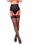 LIVCO CORSETTI FASHION - REGGIARIGLIE + CALZE NERE - LIVCO CORSETTI SETS - Intimo per le occasioni speciali | The Game Lingerie