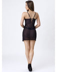 LIVCO CORSETTI FASHION - ZOE LC 20202 BABYDOLL + PERIZOMA NERO S/M - LIVCO CORSETTI SETS - Intimo per le occasioni speciali | The Game Lingerie