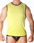 MACHO - MAGLIETTA GIALLA S/M - MACHO UNDERWEAR - Intimo per le occasioni speciali | The Game Lingerie