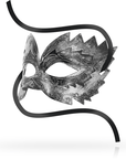 MASCHERA ANTIZAZ STILE VENEZIANO ARGENTO - OHMAMA - OHMAMA MASKS - Intimo per le occasioni speciali | The Game Lingerie