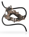 MASCHERA IN RAME STILE VENEZIANO - OHMAMA - OHMAMA MASKS - Intimo per le occasioni speciali | The Game Lingerie