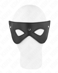 MASCHERA IN SIMILPELLE 3 RIVETTI 24 x 9 CM - KINK - KINK MASKED ALLURE - Intimo per le occasioni speciali | The Game Lingerie