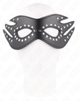 MASCHERA IN SIMILPELLE CON RIVETTI MODELLO 3 26 x 9,5 CM - KINK - KINK MASKED ALLURE - Intimo per le occasioni speciali | The Game Lingerie