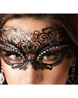MASCHERA NERA IN OTTONE - CR 3706 - CHILIROSE - CHILIROSE ACCESORIES - Intimo per le occasioni speciali | The Game Lingerie