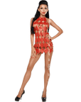 ME - SEDUCE - GWEN VESTITO SCHIENA NUDA ROSSO S/M - ME - SEDUCE DRESSES - Intimo per le occasioni speciali | The Game Lingerie