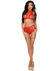 ME - SEDUCE - MONA SET ROSSO S/M - ME - SEDUCE SET - Intimo per le occasioni speciali | The Game Lingerie