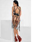 ME - SEDUCE - SCARLETT VESTITO LUNGO CINGHIE S/M - ME - SEDUCE DRESSES - Intimo per le occasioni speciali | The Game Lingerie