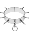 METAL HARD - COLLARE SCHIAVO BDSM CON PUNTI - METAL HARD - Intimo per le occasioni speciali | The Game Lingerie