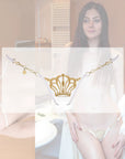 Mini perizoma G - String - Queen of Love Ivory - Lucky Cheeks - The Game Lingerie