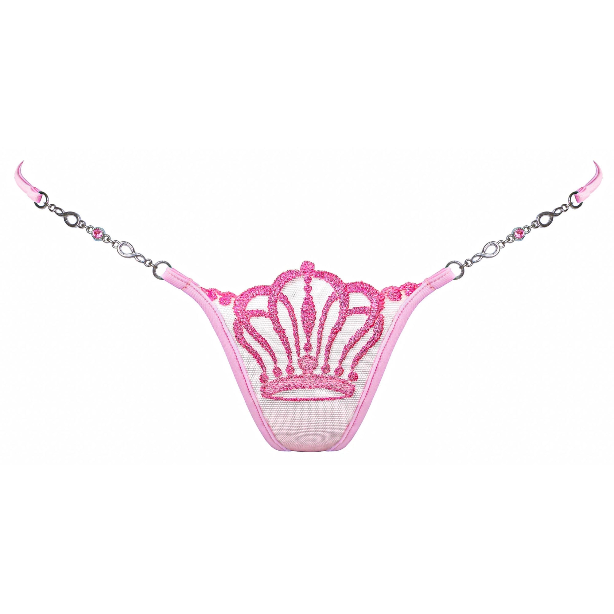 Mini perizoma G - String - Queen of Love Pink - Lucky Cheeks - The Game Lingerie