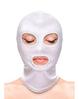 NS NOVELTIES - FETISH & FASHION OCCHI E BOCCA CAPPUCCIO NYLON BIANCO - NS NOVELTIES - Intimo per le occasioni speciali | The Game Lingerie