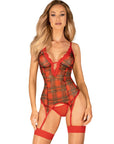 OBSESSIVE - CORSETTO JOLLYMORE M/L - OBSESSIVE XMAS - Intimo per le occasioni speciali | The Game Lingerie