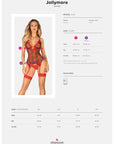 OBSESSIVE - CORSETTO JOLLYMORE M/L - OBSESSIVE XMAS - Intimo per le occasioni speciali | The Game Lingerie