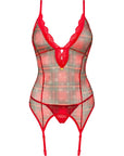 OBSESSIVE - CORSETTO JOLLYMORE M/L - OBSESSIVE XMAS - Intimo per le occasioni speciali | The Game Lingerie