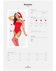OBSESSIVE - ORSACCHIOTTO KISSMAS XS/S - OBSESSIVE TEDDIES - Intimo per le occasioni speciali | The Game Lingerie
