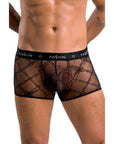 PASSION - 032 SHORT JAMES NERO L/XL - PASSION MEN - Intimo per le occasioni speciali | The Game Lingerie