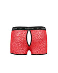 PASSION - 046 SHORT PARKER ROSSO L/XL - PASSION MEN - Intimo per le occasioni speciali | The Game Lingerie
