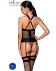 PASSION - AMANDA CORSETTO IN PELLE ECOLOGICA S/M - PASSION WOMAN - Intimo per le occasioni speciali | The Game Lingerie