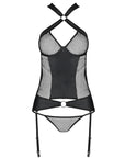 PASSION - AMANDA CORSETTO IN PELLE ECOLOGICA S/M - PASSION WOMAN - Intimo per le occasioni speciali | The Game Lingerie