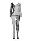 PASSION - BS 107 BODYSTOCKING BIANCO TAGLIA UNICA - PASSION WOMAN BODYSTOCKINGS - Intimo per le occasioni speciali | The Game Lingerie