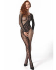 PASSION - BS 107 BODYSTOCKING NERO TAGLIA UNICA - PASSION WOMAN BODYSTOCKINGS - Intimo per le occasioni speciali | The Game Lingerie