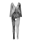 PASSION - BS 107 BODYSTOCKING ROSSO TAGLIA UNICA - PASSION WOMAN BODYSTOCKINGS - Intimo per le occasioni speciali | The Game Lingerie