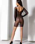 PASSION - BS101 BODYSTOCKING NERO TAGLIA UNICA - PASSION WOMAN BODYSTOCKINGS - Intimo per le occasioni speciali | The Game Lingerie