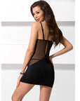 PASSION - CAMICIA DONNA LUMIA NERA - PASSION WOMAN CHEMISE - Intimo per le occasioni speciali | The Game Lingerie