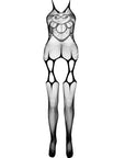 PASSION - COLLEZIONE ECO BODYSTOCKING ECO BS002 NERO - PASSION WOMAN BODYSTOCKINGS - Intimo per le occasioni speciali | The Game Lingerie