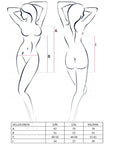 PASSION - DONNA ABITO HELLEN E PERIZOMA TAGLIA S/M - PASSION WOMAN SETS - Intimo per le occasioni speciali | The Game Lingerie