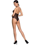 PASSION - DONNA BS088 BODYSTOCKING NERO TAGLIA UNICA - PASSION WOMAN - Intimo per le occasioni speciali | The Game Lingerie